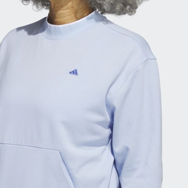 Go-to Golf Sweat Adidas Bleu Aube