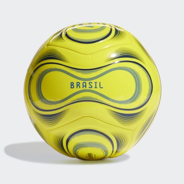 Ballon Adidas Brésil Club Jaune