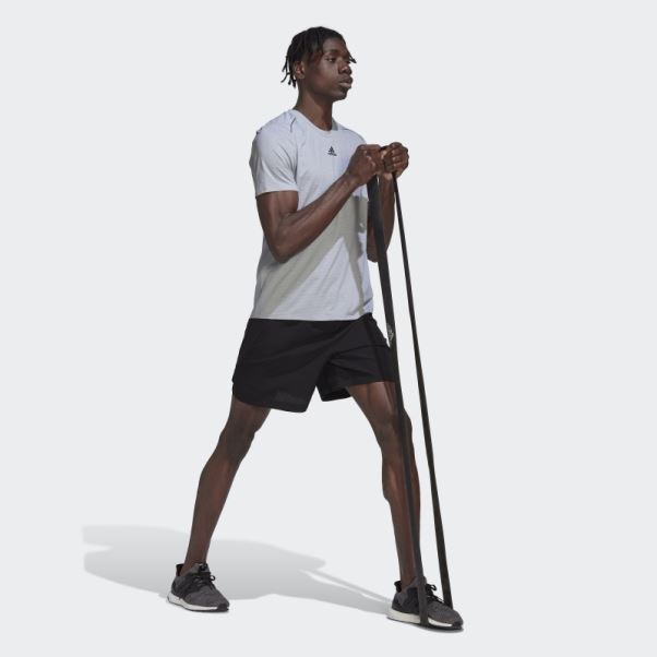 T-shirt D'entraînement Hiit Argenté Adidas