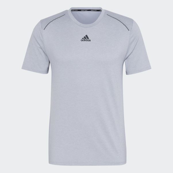 T-shirt D'entraînement Hiit Argenté Adidas