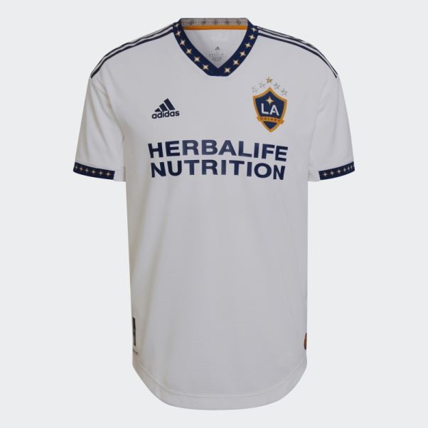 Maillot Authentique Domicile La Galaxy 22/23 Blanc Adidas