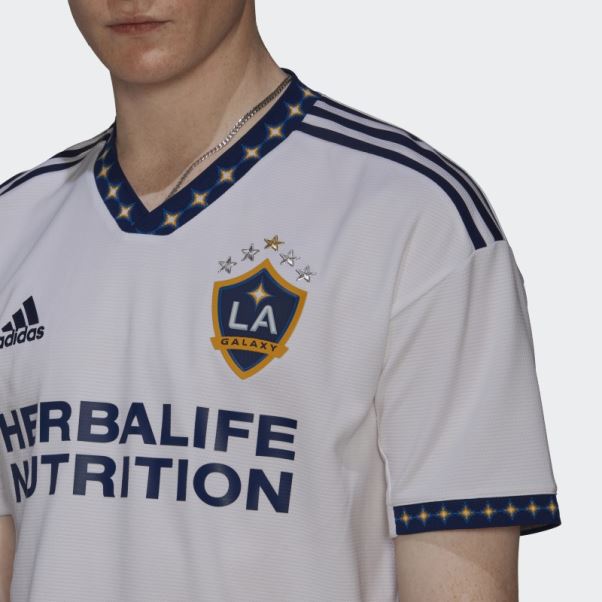 Maillot Authentique Domicile La Galaxy 22/23 Blanc Adidas
