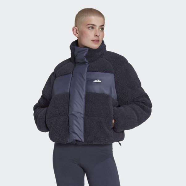 Doudoune Adidas Bleu Marine