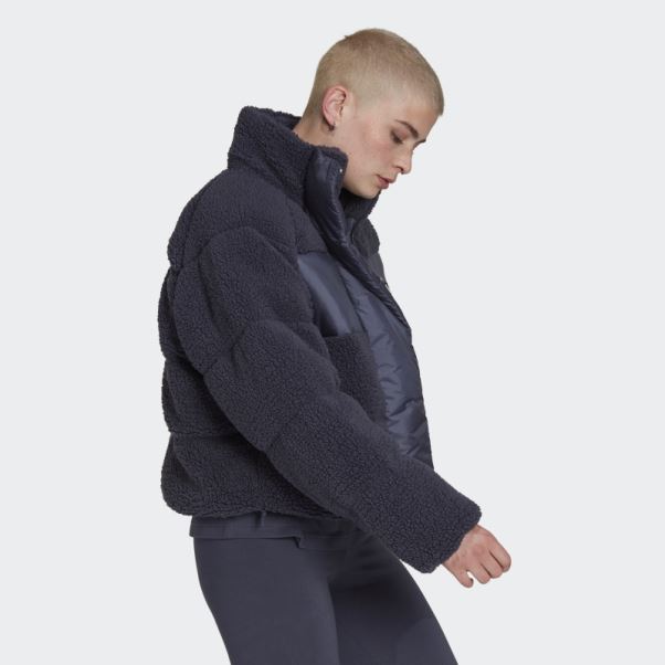 Doudoune Adidas Bleu Marine