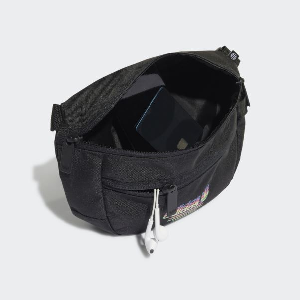 Adidas Sac Banane Hyperreal Noir