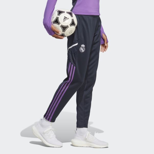 Pantalon De Survêtement D'entraînement Real Madrid Condivo 22 Bleu Nuit Adidas