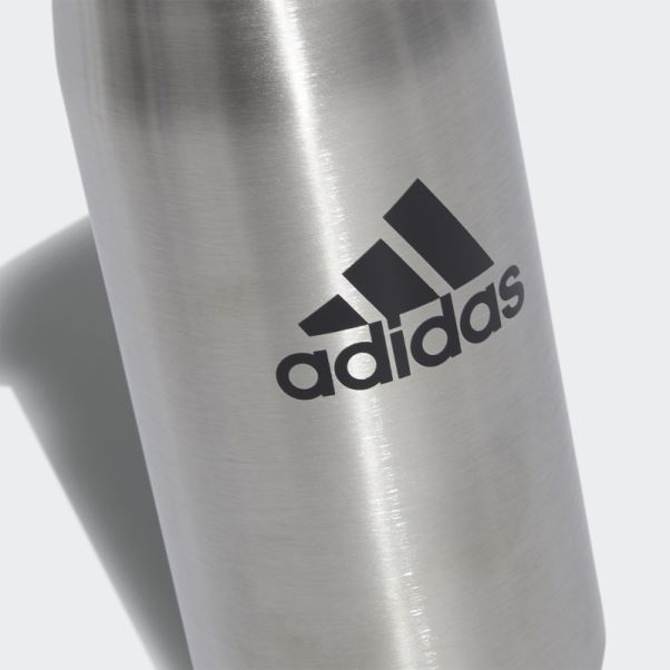 Adidas Steel Flip 16 Bouteille En Métal Clair