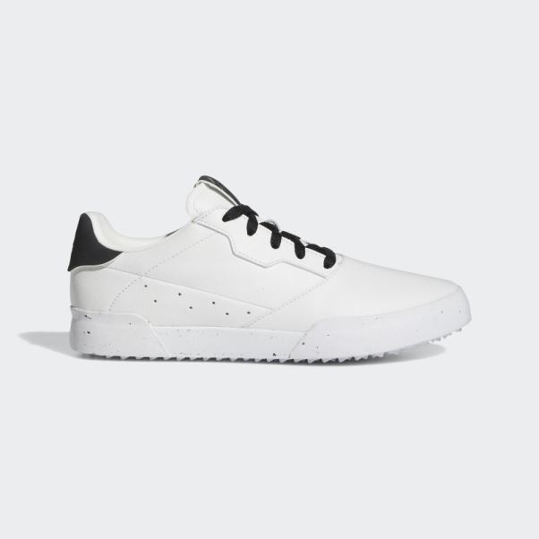 Adidas Adicross Retro Chaussures De Golf Sans Crampons Pour Femmes Blanches