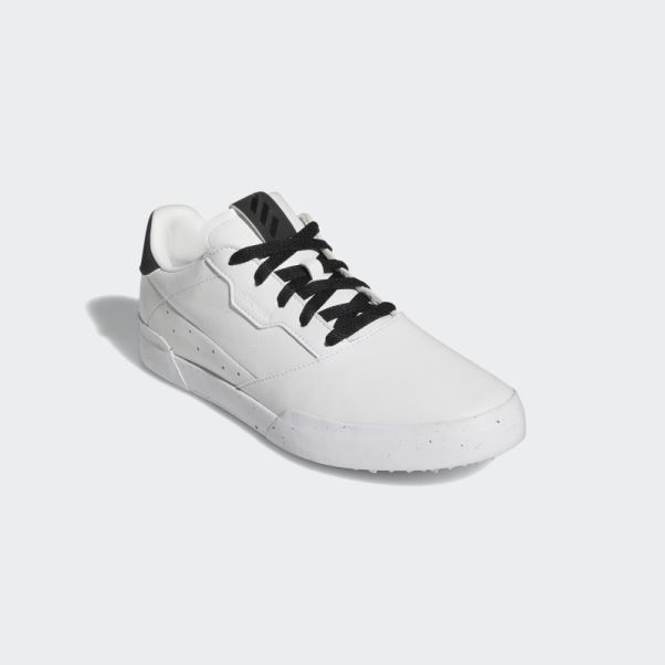 Adidas Adicross Retro Chaussures De Golf Sans Crampons Pour Femmes Blanches