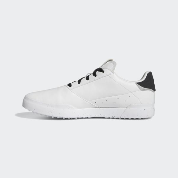 Adidas Adicross Retro Chaussures De Golf Sans Crampons Pour Femmes Blanches
