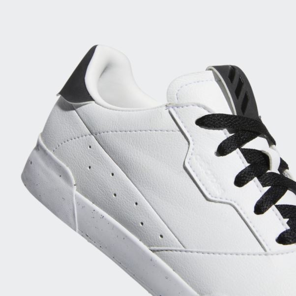 Adidas Adicross Retro Chaussures De Golf Sans Crampons Pour Femmes Blanches