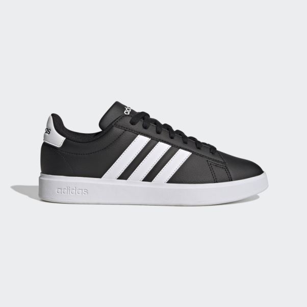 Chaussure Adidas Grand Court Cloudfoam Confort Noir