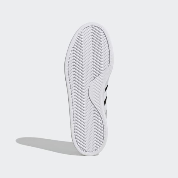 Chaussure Adidas Grand Court Cloudfoam Confort Noir