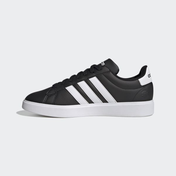 Chaussure Adidas Grand Court Cloudfoam Confort Noir