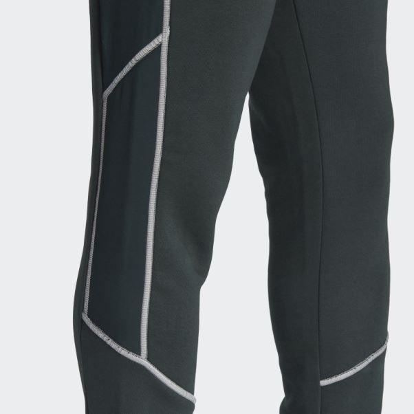 Pantalon En Molleton Essentials Reflect-in-the-dark Adidas Vert