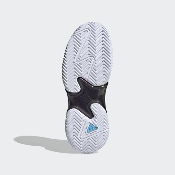 Adidas Barricade Chaussures De Tennis Argent