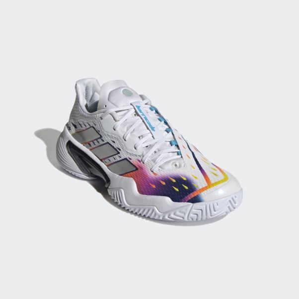 Adidas Barricade Chaussures De Tennis Argent