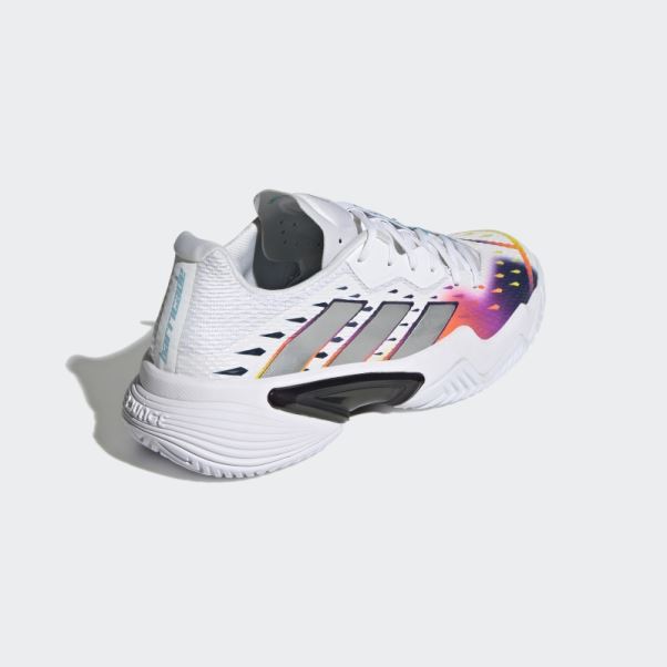 Adidas Barricade Chaussures De Tennis Argent