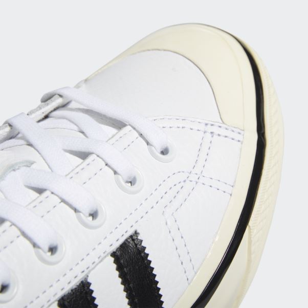 Chaussures Adidas Nizza Rf 74 Blanches