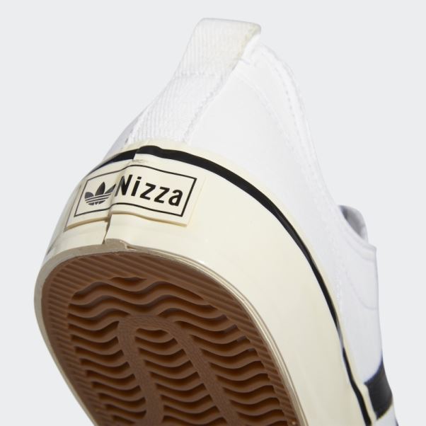 Chaussures Adidas Nizza Rf 74 Blanches