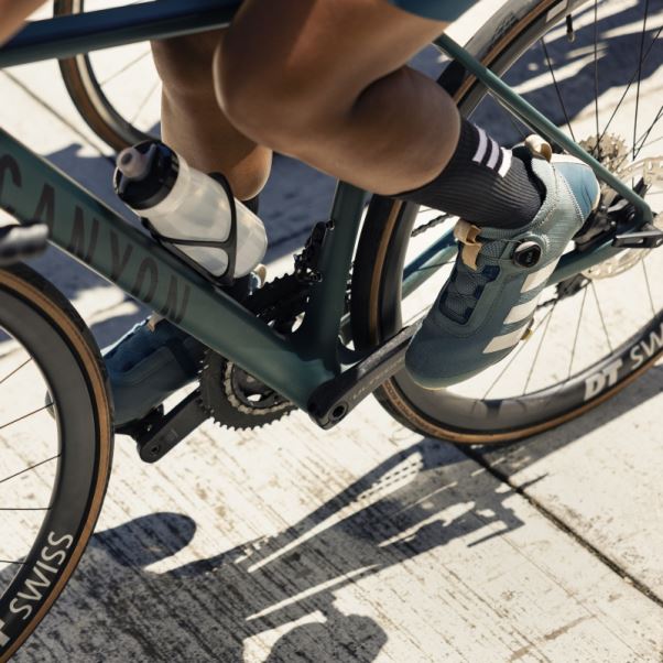 La Chaussure De Route Parley Boa Hazy Emerald Adidas
