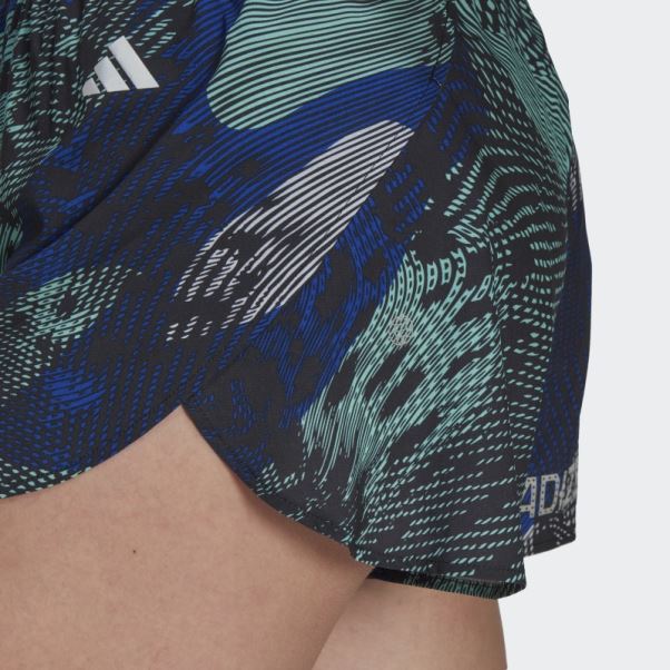 Short Adidas Adizero Running Fendu Vert