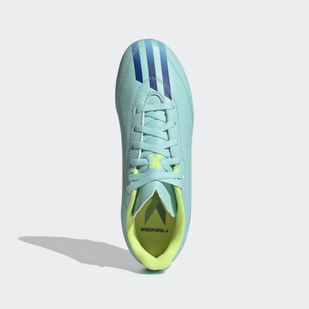 Adidas X Speedportal.4 Crampons De Sol Souples Aqua