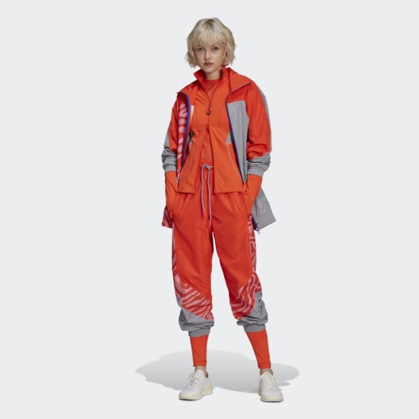 Adidas By Stella Mccartney Leggings D'entraînement Truepurpose Orange Chaud