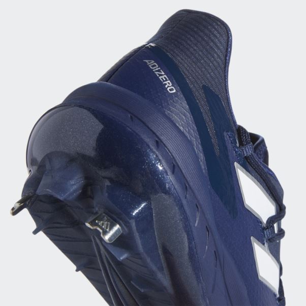 Adizero Afterburner 8 Crampons Adidas Bleu Marine