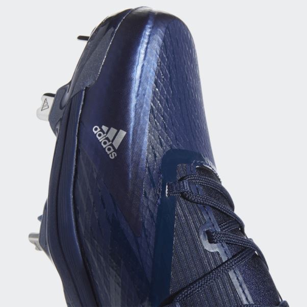 Adizero Afterburner 8 Crampons Adidas Bleu Marine