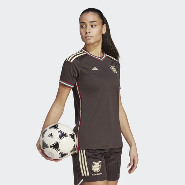 Maillot Adidas Jamaica 23 Extérieur Marron Nuit élégant