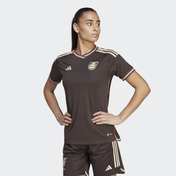 Maillot Adidas Jamaica 23 Away Marron Nuit
