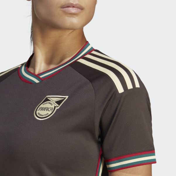 Maillot Adidas Jamaica 23 Away Marron Nuit