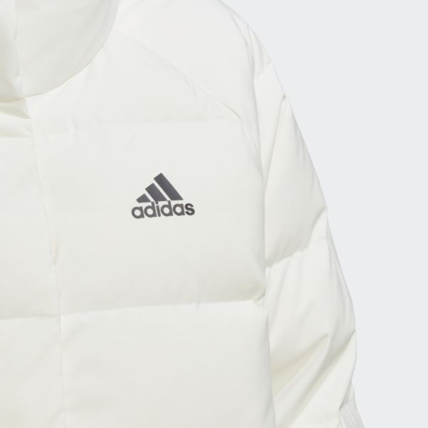 Doudoune Décontractée Adidas Helionic Blanche