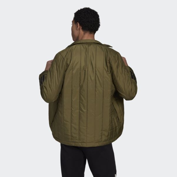 Adidas Itavic 3-stripes Lite Chemise Veste Olive