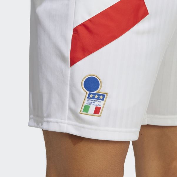 Short Italy Icon Adidas Blanc