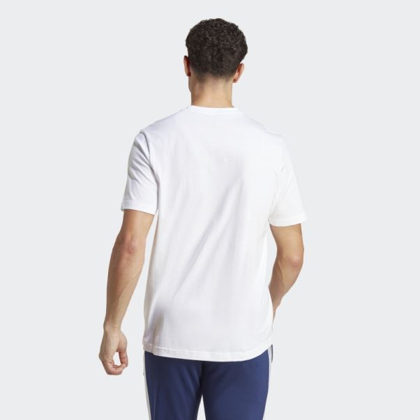 Italie Graphique Tee Blanc Adidas