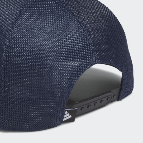 Casquette Trucker Basse Adidas Golf Bleu Marine