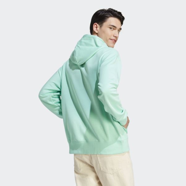 All Szn French Terry Sweat à Capuche Vert Adidas