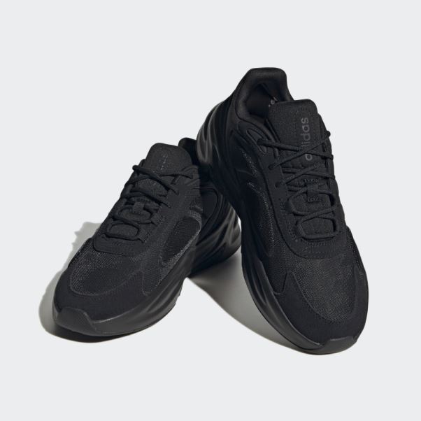 Adidas Ozelle Cloudfoam Lifestyle Chaussures De Course Carbone