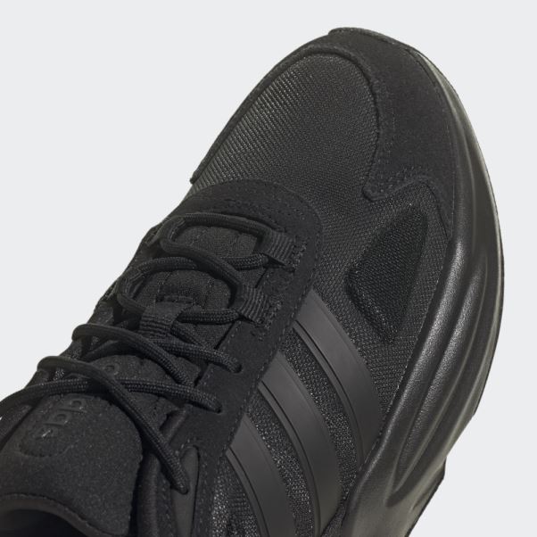 Adidas Ozelle Cloudfoam Lifestyle Chaussures De Course Carbone