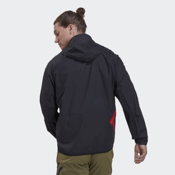 Veste Cinq Dix Vent Adidas Noir