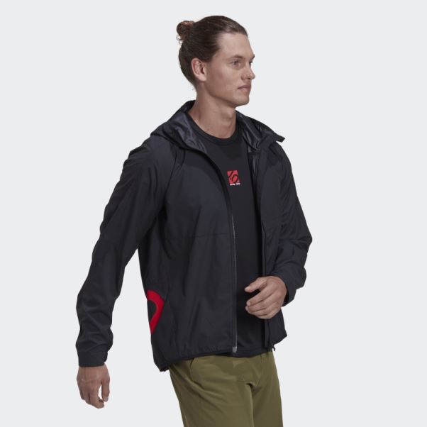 Veste Cinq Dix Vent Adidas Noir