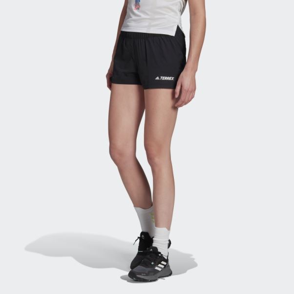 Short De Trail Noir Terrex Adidas
