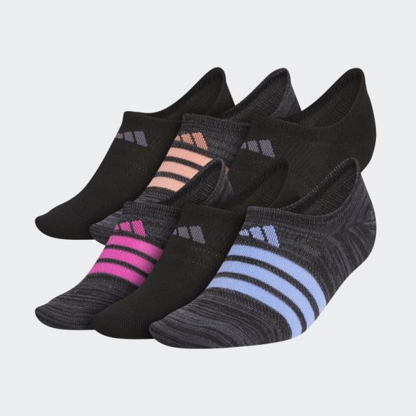 Chaussettes Super Invisibles Adidas Superlite Noires 6 Paires