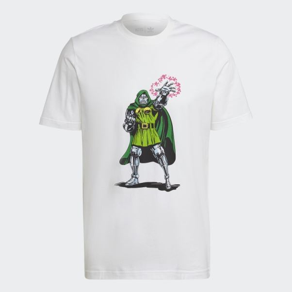 T-shirt Graphique Adidas Disney Blanc