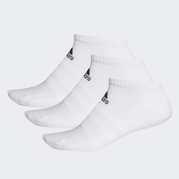 Chaussettes Basses Amorties Adidas Blanc