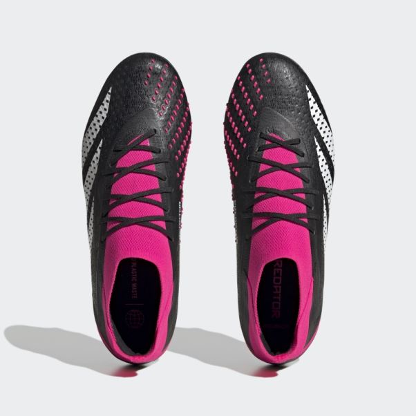 Predator Accuracy.1 Chaussures De Sol Souple Adidas Noir