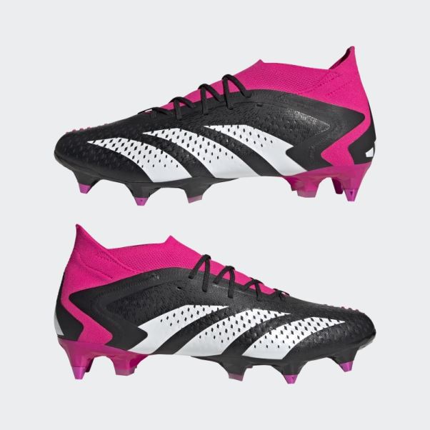 Predator Accuracy.1 Chaussures De Sol Souple Adidas Noir