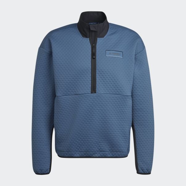 Acier Terrex Randonnée Demi-zip Polaire Adidas
